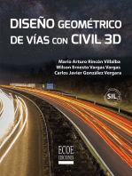 Diseño geométrico de vías con Civil 3D