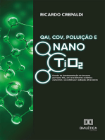 QAI, COV, Poluição e Nano TiO2: estudo de fotodegradação de benzeno por nano TiO2 em revestimento cerâmico comercial e assistida por radiação ultravioleta