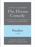 The Divine Comedy, III. Paradiso, Vol. III. Part 1: 1: Italian Text and Translation; 2: Commentary