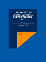...Als die Noten laufen lernten... 1.3 Komponisten R bis Z: Geschichte und Geschichten der U-Musik bis 1945