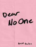 Dear No One: A Collection of Words Unsaid