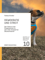 Demokratie und Streit: Der Diskurs der Progressiven in den USA: Vorbild für Deutschland?