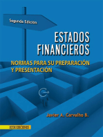 Estados financieros: Normas para su preparación y presentación - 1ra edición