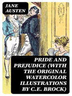 Pride and Prejudice (with the original watercolor illustrations by C.E. Brock)