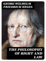 The Philosophy of Right and Law