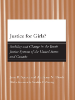 Justice for Girls?: Stability and Change in the Youth Justice Systems of the United States and Canada