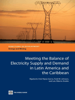 Meeting the Balance of Electricity Supply and Demand in Latin America and the Caribbean