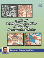 Date of Mahabharata War and other Research Articles