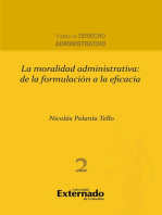 La moralidad administrativa