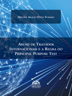 ABUSO DE TRATADOS INTERNACIONAIS E A REGRA DO PRINCIPAL PURPOSE TEST