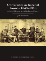 Universities in Imperial Austria 1848–1918: A Social History of a Multilingual Space