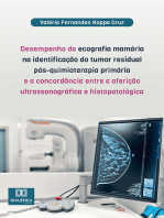 Desempenho da ecografia mamária na identificação do tumor residual pós-quimioterapia primária e a concordância entre a aferição ultrassonográfica e histopatológica
