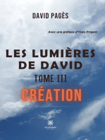 Les lumières de David - Tome 3: Création