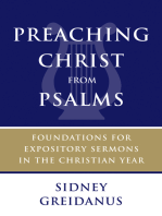 Preaching Christ from Psalms: Foundations for Expository Sermons in the Christian Year