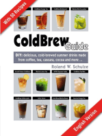 Coldbrew Guide: DIY: refreshing, mixed drinks - made from cold coffee, cascara, green tea and fine cacao