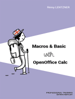 Macros & Basic with OpenOffice Calc