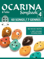 6-Hole Ocarina Songbook - 4 - 60 Songs / 7 Genres