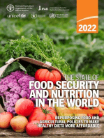 The State of Food Security and Nutrition in the World 2022: Repurposing Food and Agricultural Policies to Make Healthy Diets More Affordable