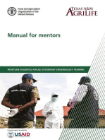 Manual for Mentors: Frontline in-Service Applied Veterinary Epidemiology Training