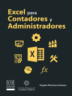 Excel para contadores y administradores