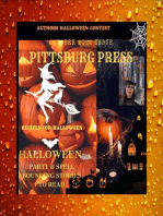 Pittsburg Press Halloween Edition: Author Magazine