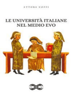 Le Università italiane nel Medio Evo