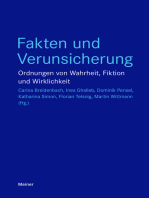 Fakten und Verunsicherung: Ordnungen von Wahrheit, Fiktion und Wirklichkeit