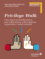 Privilege Walk: Una eina socioeducativa per reflexionar sobre gènere, capacitats i salut mental
