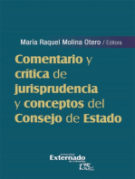 Comentario y crítica de jurisprudencia y conceptos del Consejo de Estado