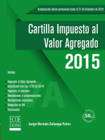 Cartilla impuesto al valor agregado 2015