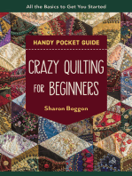 Crazy Quilting for Beginners Handy Pocket Guide: All the Basics to Get You Started