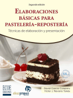 Elaboraciones básicas para pastelería repostería