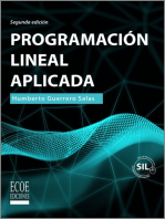 Programación lineal aplicada - 2da edición