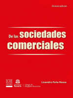 De las sociedades comerciales: Énfasis en sociedad por acciones simplificada - 8va edición