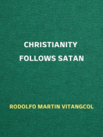Christianity Follows Satan