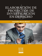 Elaboración de proyectos de investigación en derecho