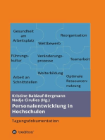 Personalentwicklung in Hochschulen: Dokumentation der Tagung vom 21.11.2013