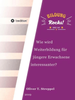 Bildung Rocks: Wie wird Weiterbildung für jüngere Erwachsene interessanter?