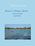 Üwwer's Wasser dänzle: 25 biwwlische Gschichte in Kurpfälzer Mundart