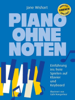 Piano ohne Noten: Einführung ins freie Spielen auf Klavier und Keyboard