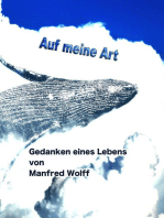 Auf meine Art: Gedanken eines Lebens von Manfred Wolff