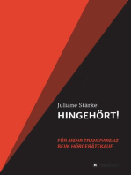 HINGEHÖRT! Für mehr Transparenz beim Hörgerätekauf: DER Ratgeber rund um die Themen Hören und Hörgeräte.