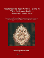 Realpräsenz Jesu Christi - Band 1