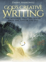 GOD'S CREATIVE WRITING