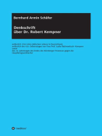 Denkschrift über Dr. Robert Kempner: anlässlich 1700 Jahre jüdischen Lebens in Deutschland, anlässlich des 150. Geburtstages von Frau Prof. Lydia Rabinowitsch-Kempner sowie des 75. Jahrestages des Endes des Nürnberger Prozesses gegen die Hauptkriegsverbrecher