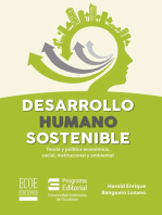 Desarrollo humano sostenible: Teoría y política económica, social, institucional y ambiental