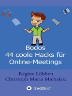 Bodos 44 Hacks für Online-Meetings