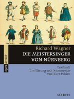 Die Meistersinger von Nürnberg: Textbuch - Einführung und Kommentar