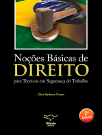 Noções básicas de direito: para técnicos em segurança do trabalho