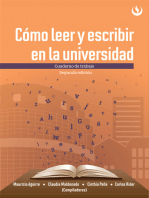 Cómo leer y escribir en la universidad